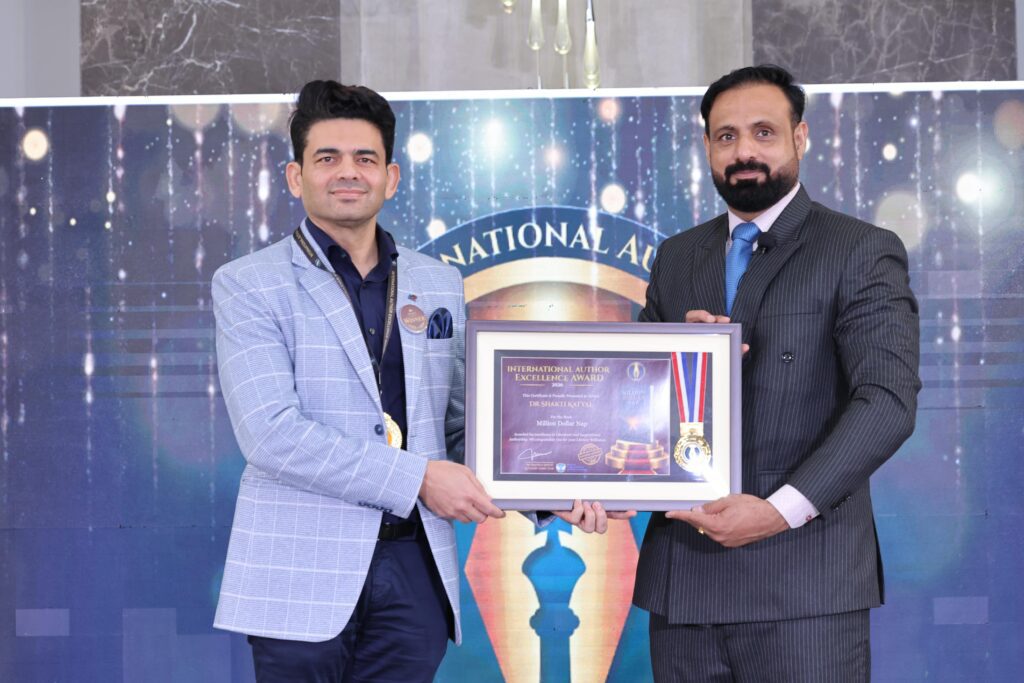 Best Author Awarded - Shakti Katyal